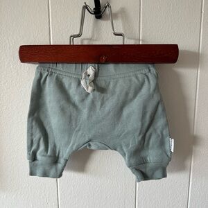 Cozy Green Baby Shorts